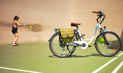 Faire du vélo après un match de tennis