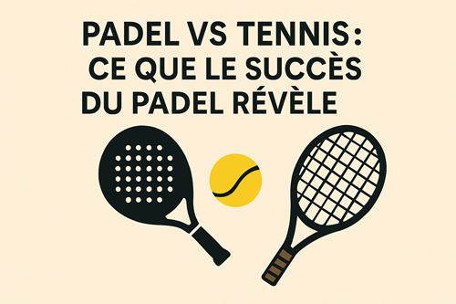 Padel Vs tennis : ce que le succès du padel révèle