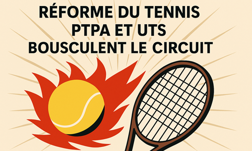 Réforme du tennis : PTPA et UTS bousculent le circuit