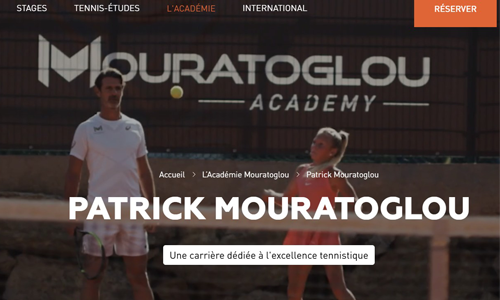 Biographie de Patrick Mouratoglou