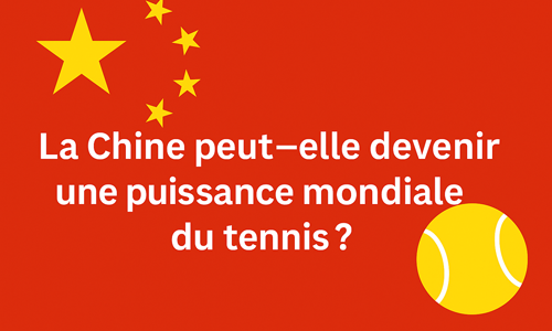 La Chine peut-elle devenir une puissance mondiale du tennis ?